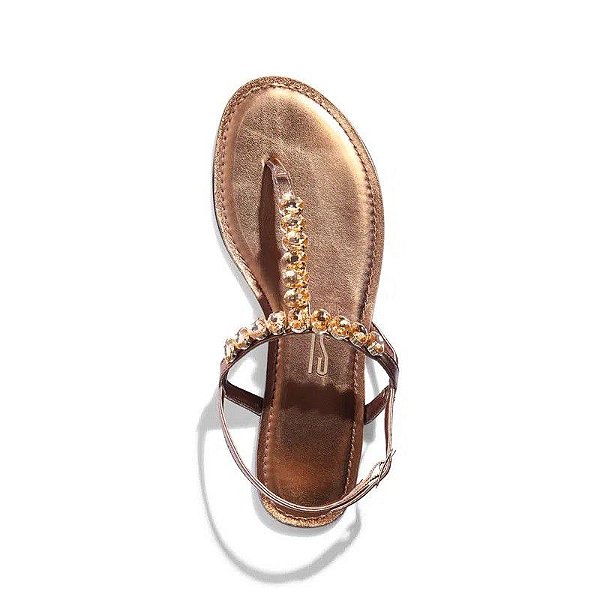 SANDALIA SANTA LOLLA RASTEIRA NEW SOFT IPANEMA - BRONZE