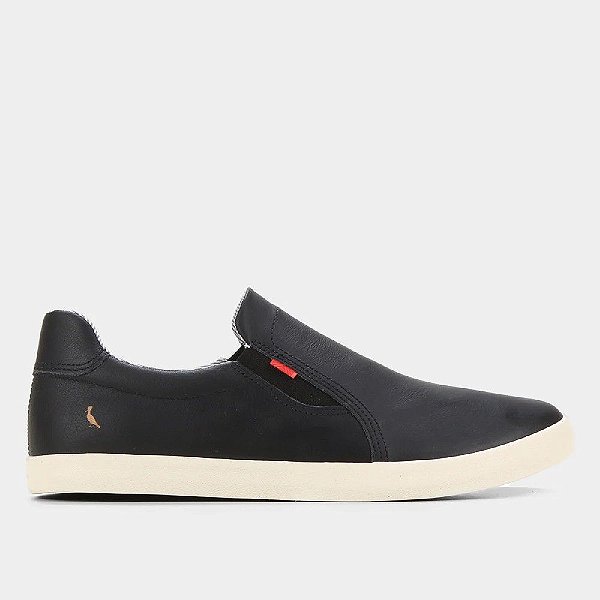 TENIS RESERVA SLIP ON LAPA COURO - PRETO