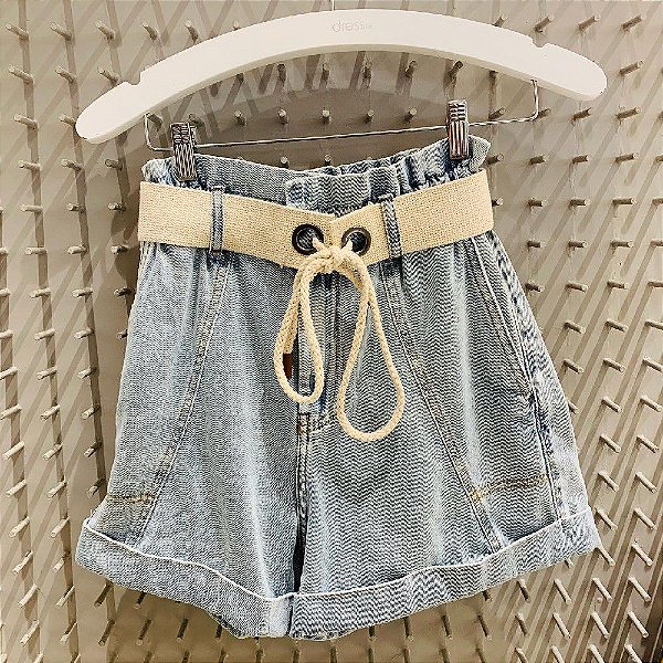 SHORT DRESS TO JEANS DETALHE CINTO