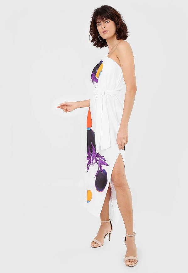 VESTIDO MIDI ESTAMPADO