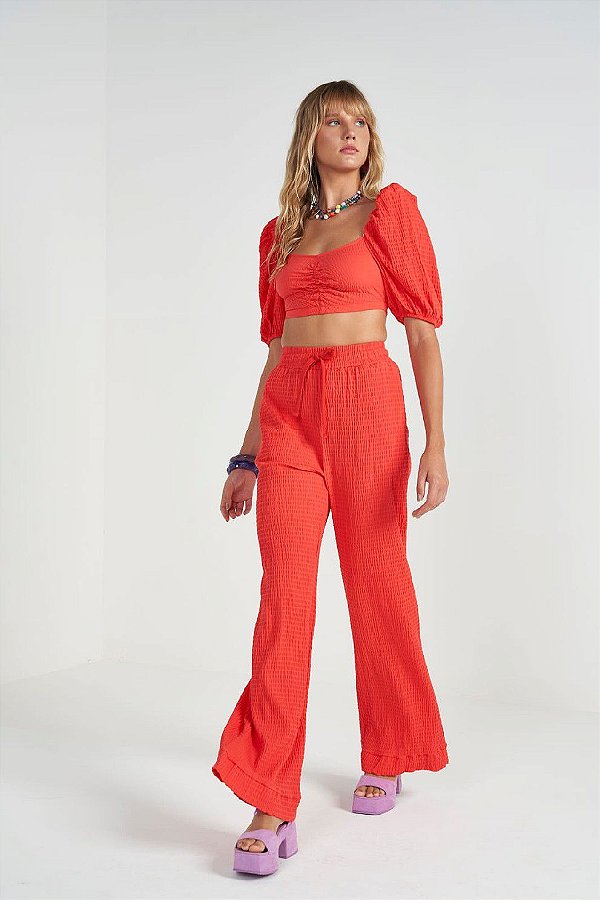 CALÇA COLCCI PANTALONA - VERMELHO VERMILION