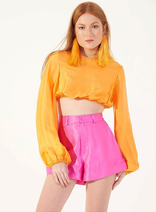 BLUSA COLCCI - LARANJA ETELA