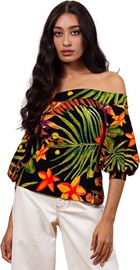 BLUSA COLCCI ESTAMPADA