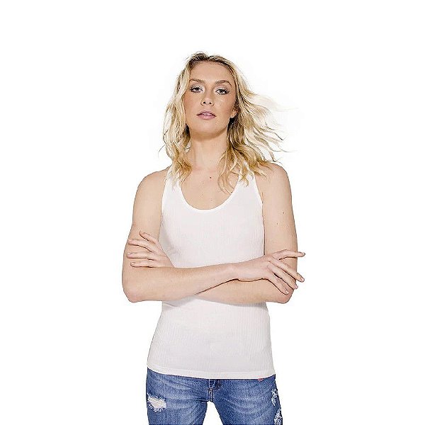REGATA CANELADA COLCCI  NADADOR - OFF WHITE