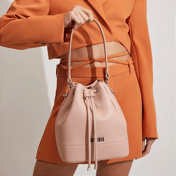BOLSA SANTA LOLLA FLOATER - NUDE ROSADO