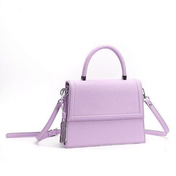 BOLSA SANTA LOLLA COM ALCA TRANSVERSAL REMOVÍVEL - VIOLETA