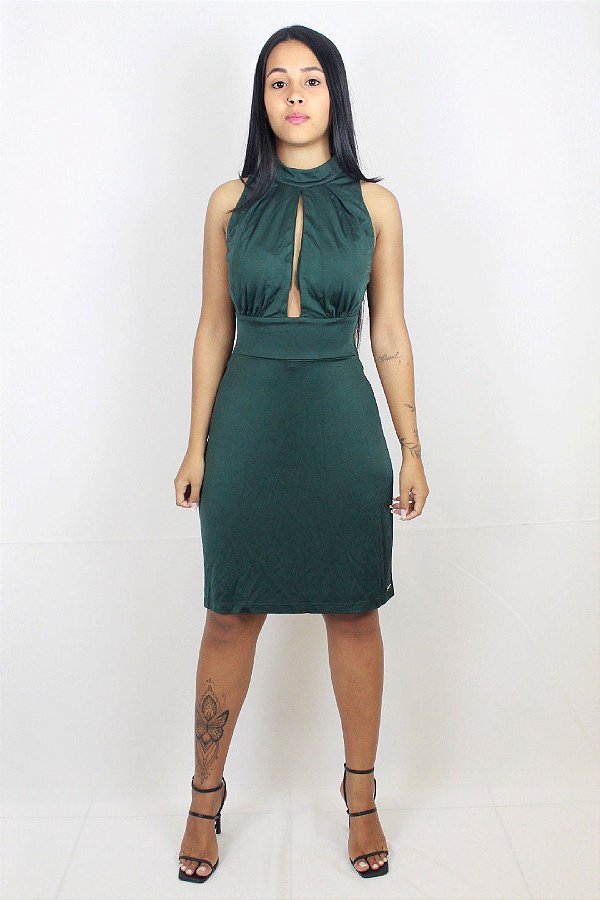 VESTIDO COLCCI CURTO - VERDE