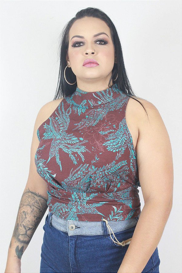 BLUSA COLCCI ESTAMPADA