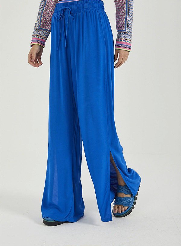 CALÇA COLCCI LOOSE - AZUL MYTT