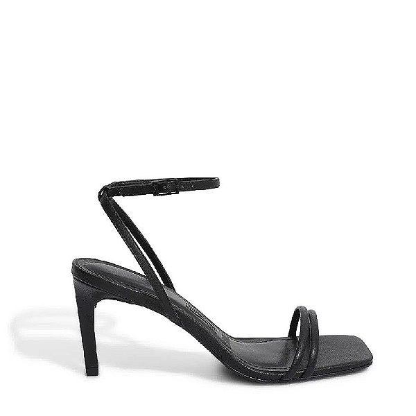 SANDALIA SANTA LOLLA COURO PELICA PREMIUM PRETO