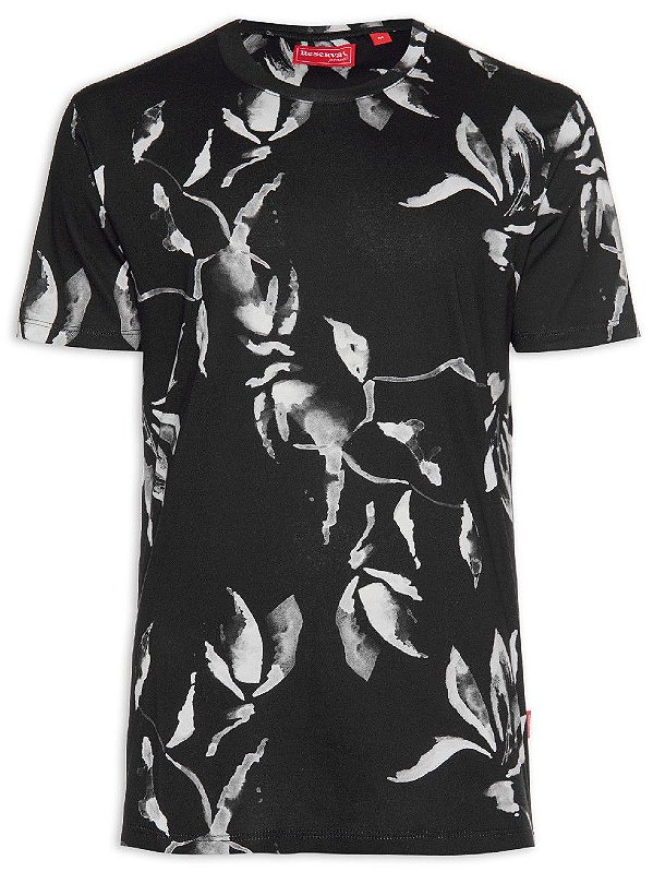 CAMISETA RESERVA ESTAMPADA CEREJEIRA - PRETO