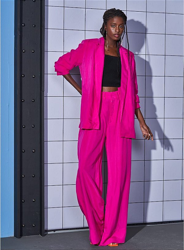 CALÇA COLCCI - ROSA FIORE