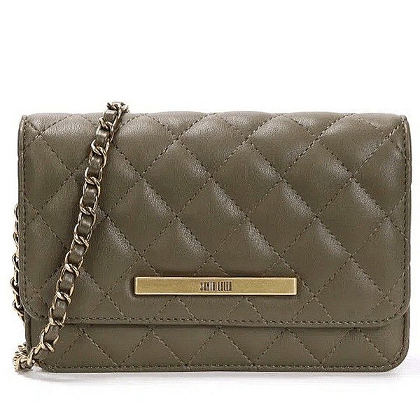 BOLSA TIRACOLO MATELASSE SOFT- VERDE MILITAR