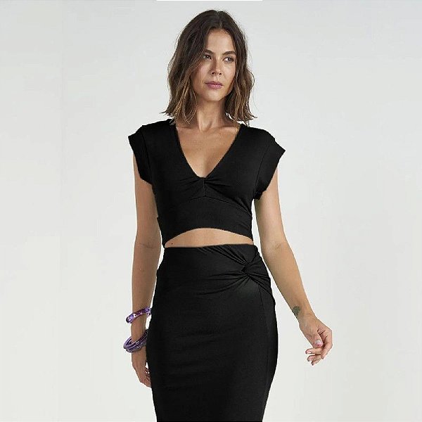 BLUSA COLCCI - PRETO