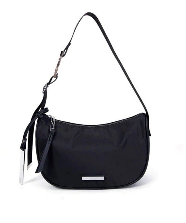 BOLSA SANTA LOLLA TRANSVERSAL NYLON - PRETO