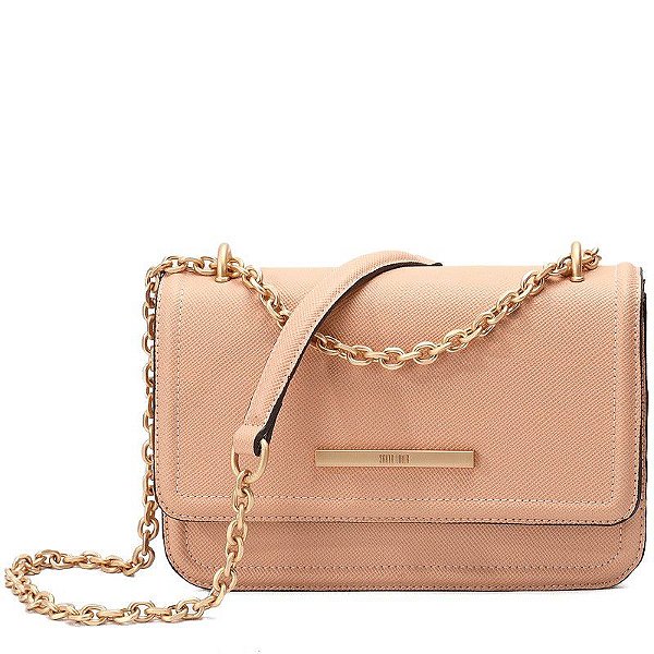 BOLSA SANTA LOLLA RISCO SANFONADA - NUDE ROSADO