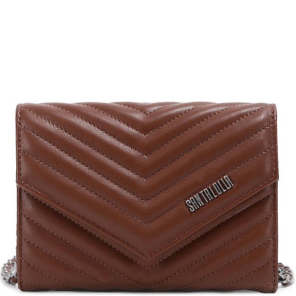 BOLSA SANTA LOLLA TRANSVERSAL MATELASSÊ