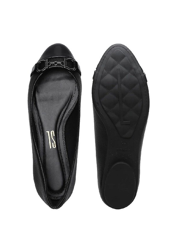 SAPATILHA SANTA LOLLA SINTETICO PU - PRETO