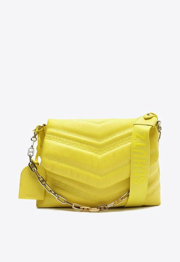 BOLSA SCHUTZ -  AMARELA