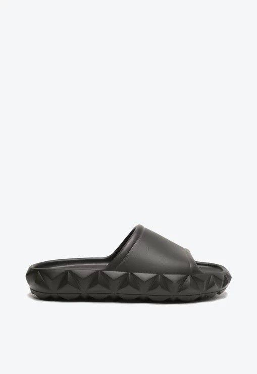 CHINELO SCHUTZ SLIDE TRIANGLE - PRETO