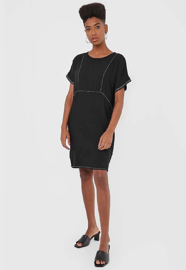 VESTIDO COLCCI CURTO - PRETO
