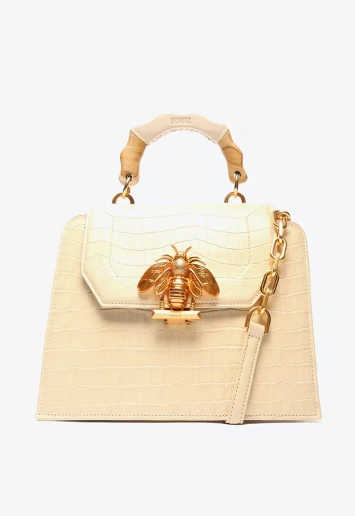 BOLSA SCHUTZ TIRACOLO GRANDE BELIEVE -  CREME