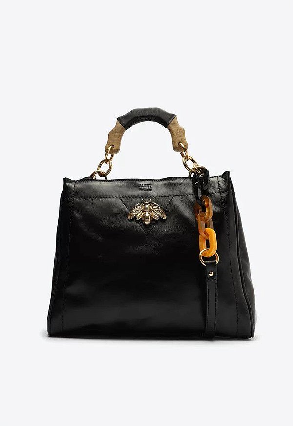 BOLSA SCHUTZ  TOTE BELIEVE SOFT- PRETA