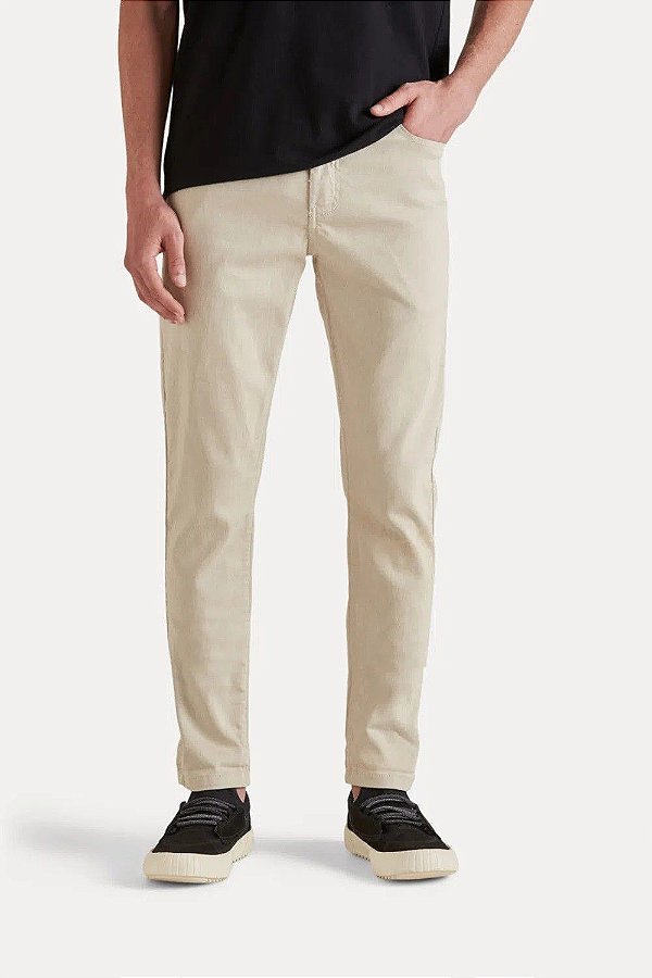 CALÇA RESERVA SKINNY - AREIA