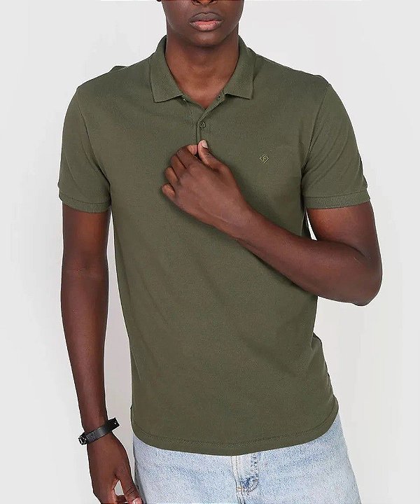 POLO FORUM MUSCLE - VERDE MARCIAL