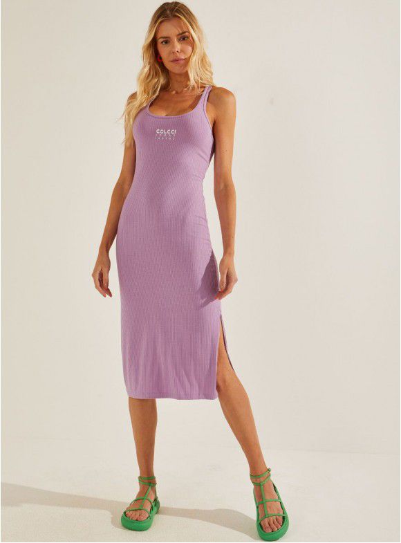 COLCCI - VESTIDO CANELADO