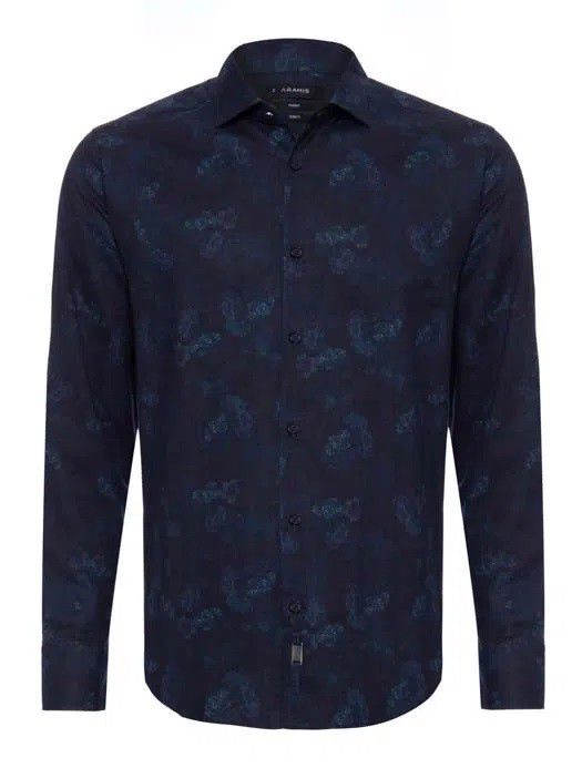 CAMISA ARAMIS MANGA LONGA NIGHT SLIM FLORAL