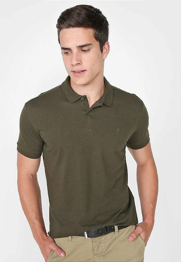 POLO FORUM MUSCLE - VERDE MARCIAL