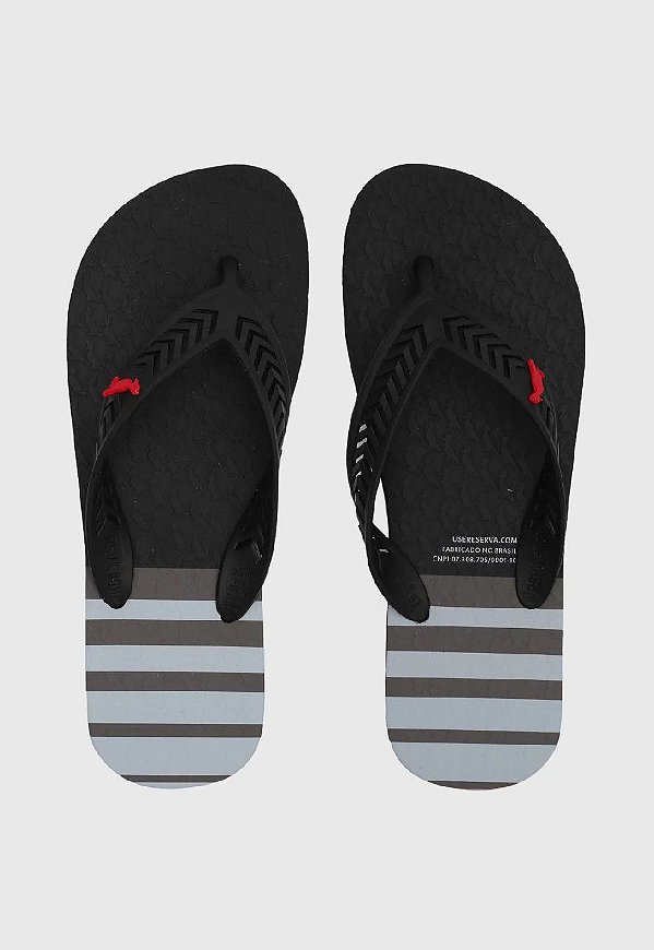 CHINELO RESERVA - PRETO/PRETO