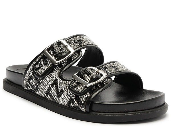 PAPETE SCHUTZ ENFEITE CRISTAL - PRETO