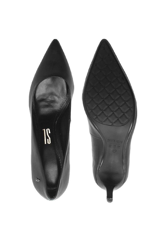 SCARPIN SANTA LOLLA LOGO - PRETO