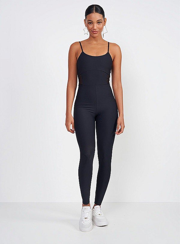 MACACAO COLCCI DETALHE TULE - PRETO