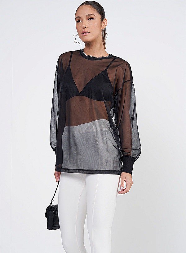 BLUSAO COLCCI - PRETO