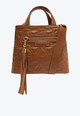 BOLSA SCHUTZ TOTE MATELASSE - MARROM