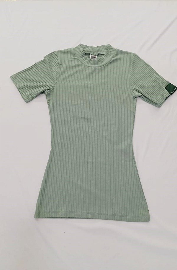 BLUSA COLCCI CANELADA - VERDE MALAGOLI