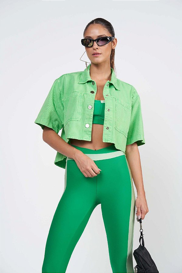 JAQUETA COLCCI  SARJA - VERDE SPRINGLER