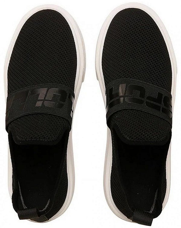 TENIS SANTA LOLLA KNIT - PRETO
