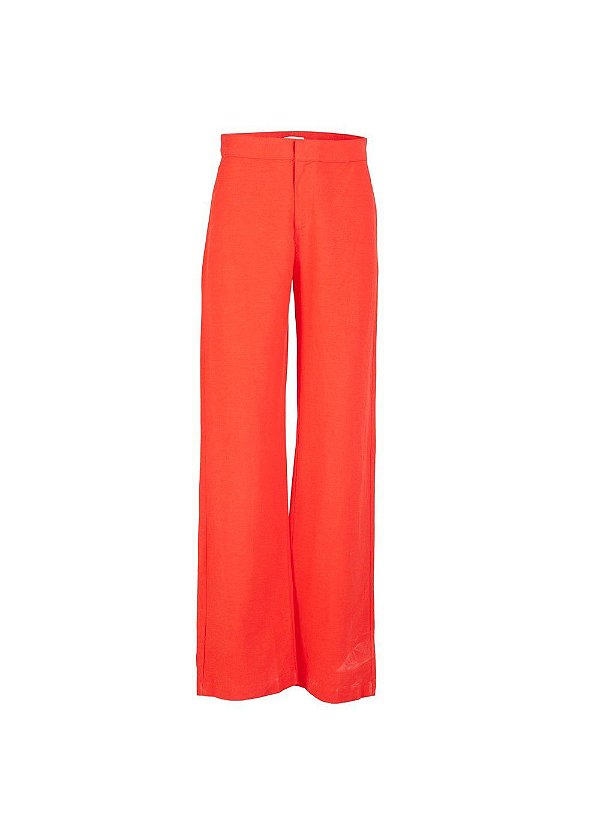 CALÇA LINHO FORUM - VERMELHO IFE