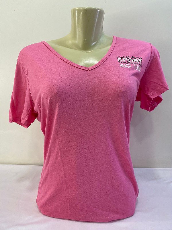 CAMISETA COLCCI - ROSA ULTRA ROSE