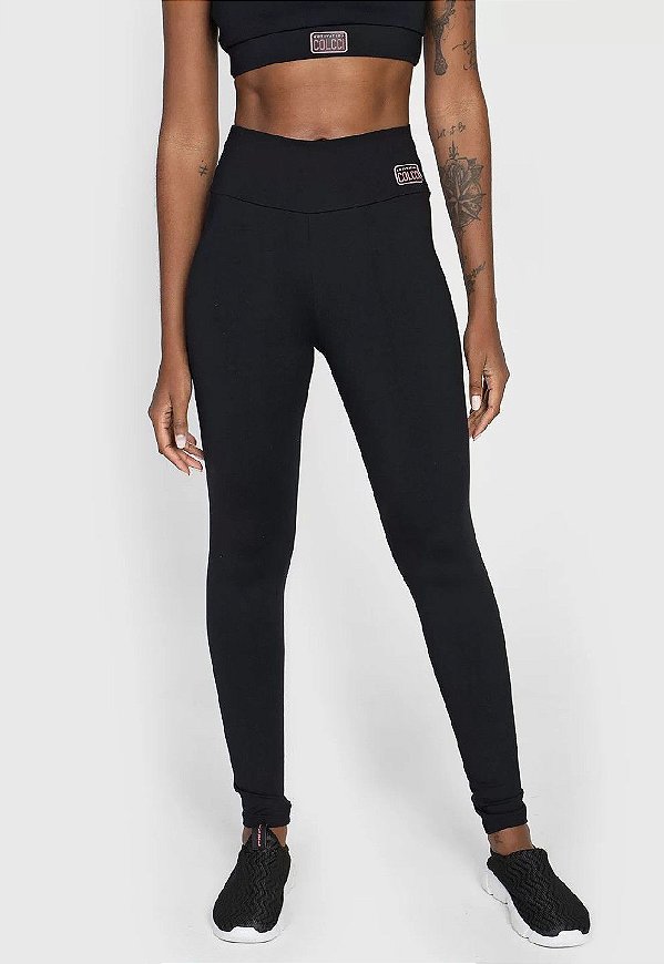 LEGGING COLCCI FITNESS TAG - PRETA