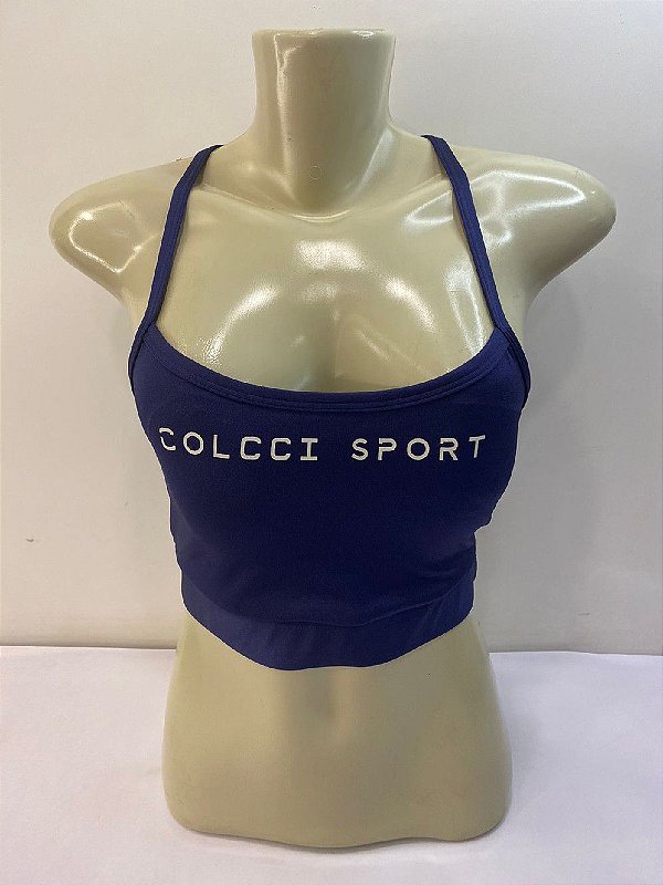 TOP COLCCI - AZUL MO0NDUST