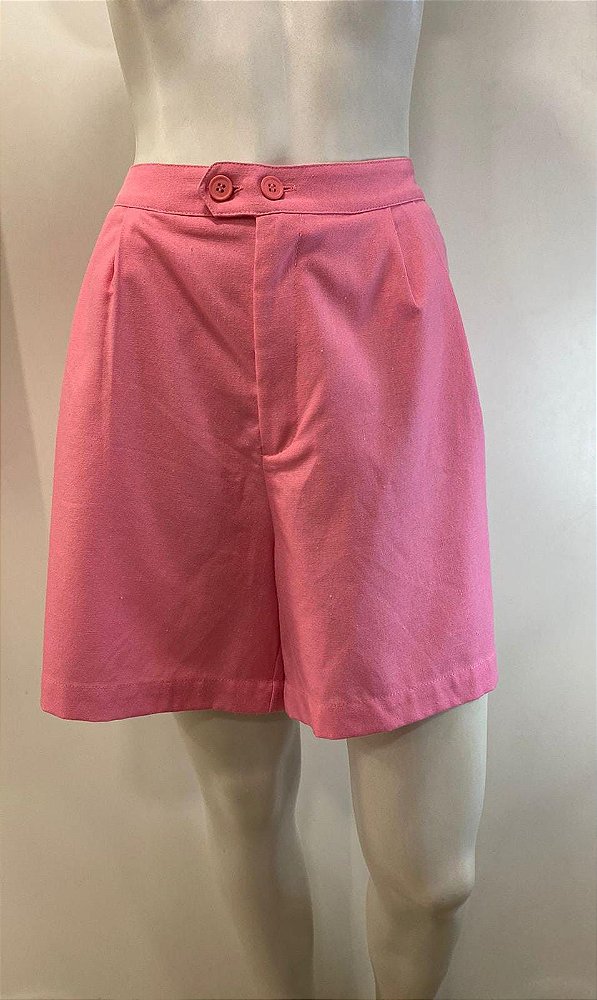 SHORT RAMO SELVAGEM - ROSA AZALEIA