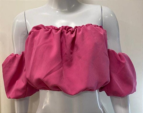 BLUSA SLY WEAR CROPPED - ROSA