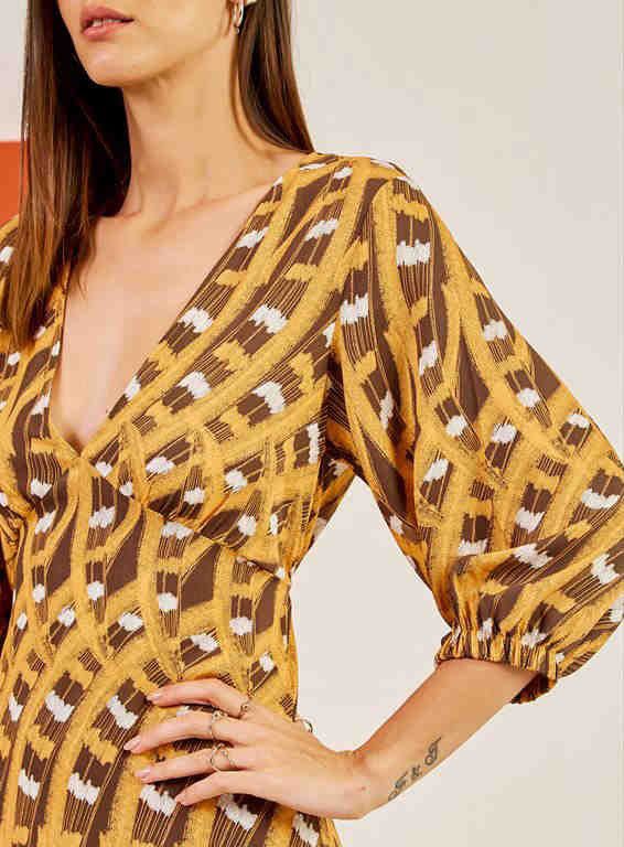 VESTIDO FORUM ESTAMPADO - VARIANTE