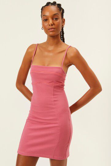 VESTIDO COLCCI - ROSA LIRIS