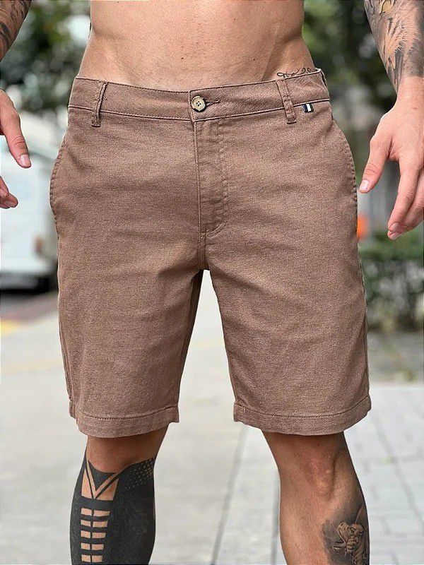 BERMUDA REERVA CASUAL TITO- KHAKI
